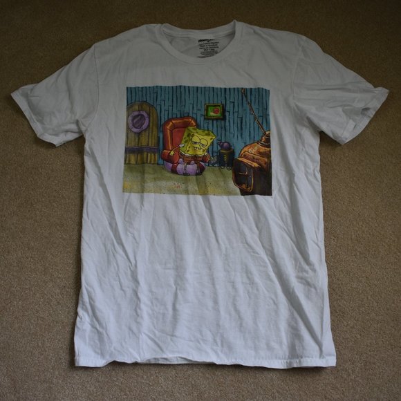 SpongeBob SquarePants Chair T-Shirt (Unisex) MEDIUM - Picture 4 of 8